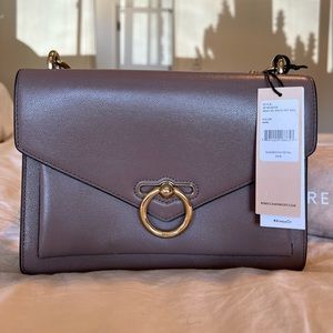 Rebecca Minkoff Jean md Shoulder Bag// mauve// new with tag